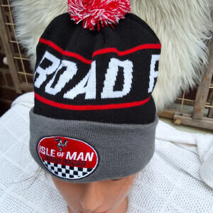 Isle of Man Racing Beanie Ski Hat NWOT